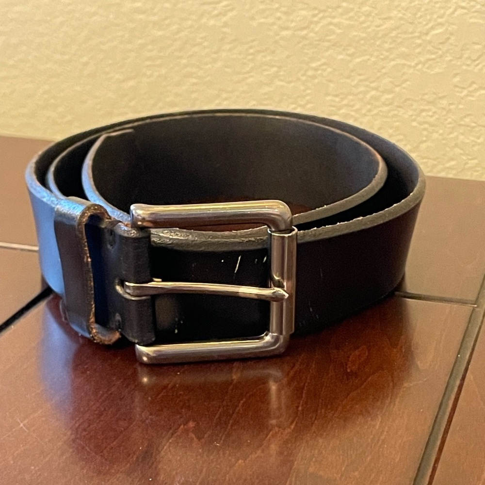 Black Belt‎ Genuine Leather Size Medium formal business casual mens
